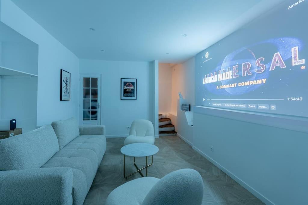 New - Appartement Luxeux Avec Cinema Et Sauna Paris Exterior photo